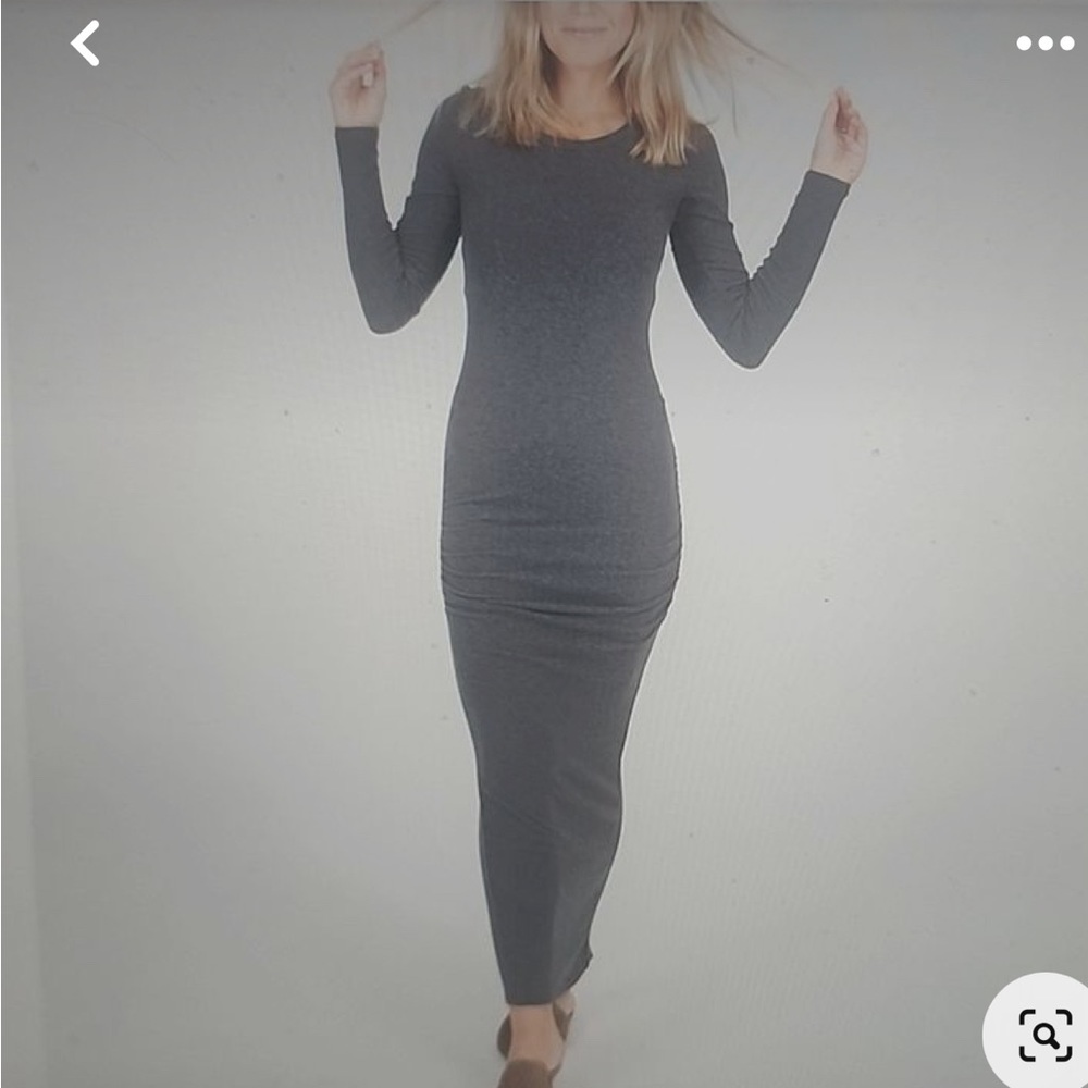 James Perse Bodycon Ruched Dress